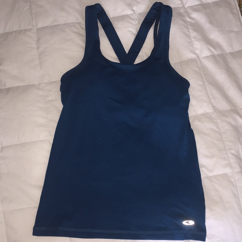 Strappy work out tank